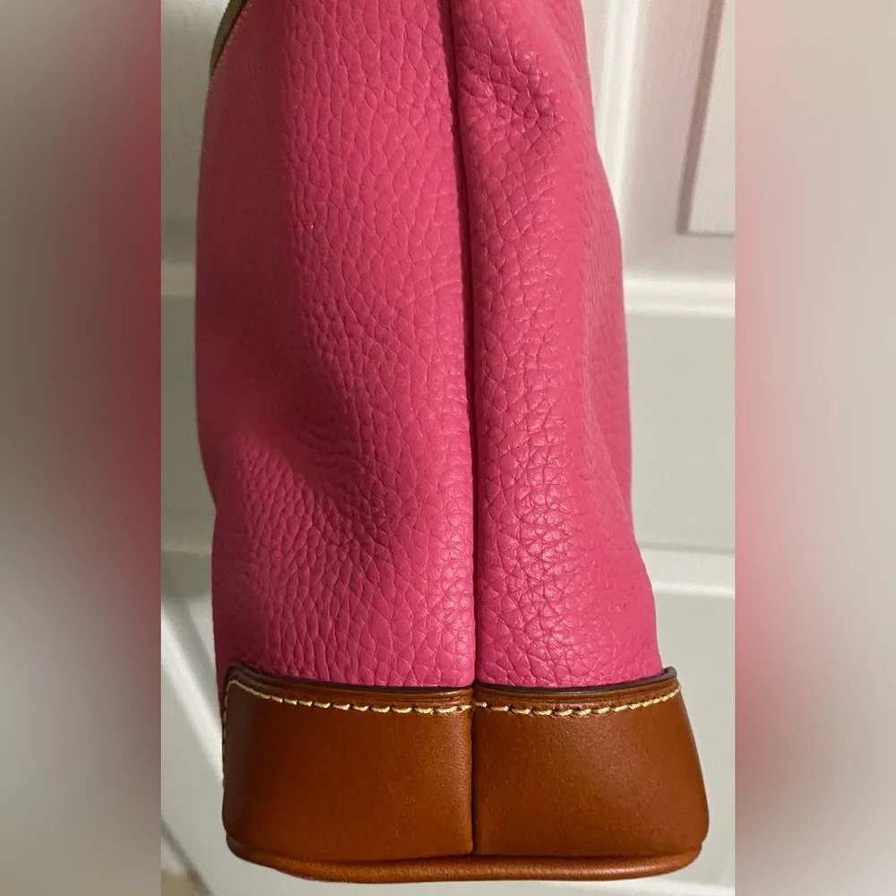 DOONEY AND BURKE …Hot Pink Leather Crossbody Bag - Picture 7 of 15